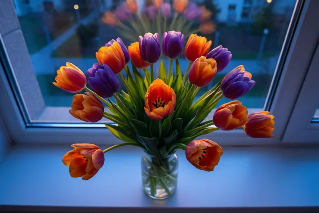 Tulpen vol warme wensen