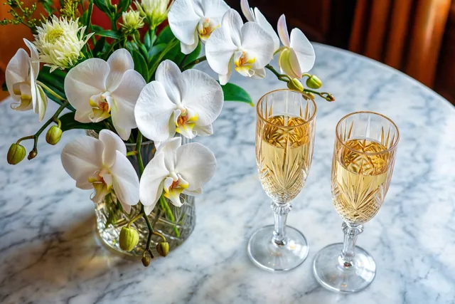 Op jou, tussen de orchideeën