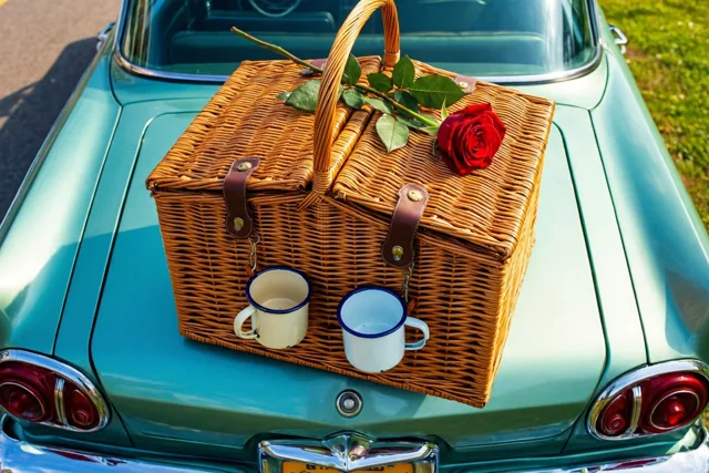 Onze oldtimerpicknick in de zon