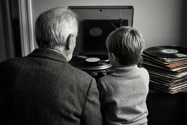 Een plaatje voor opa