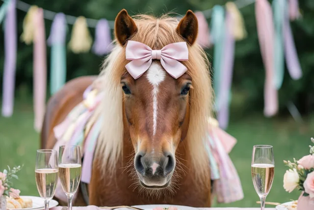 Een pony op jouw feestje