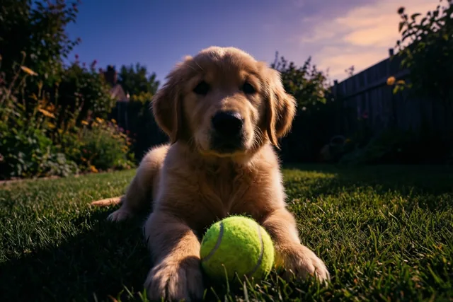 Zomaar een lieve puppygroet