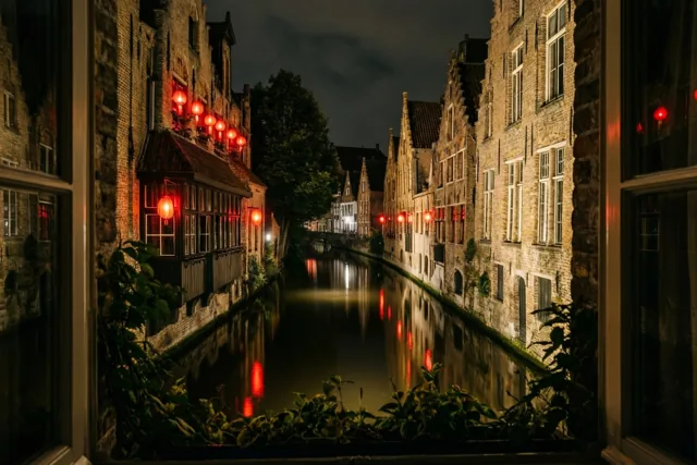 Een venster vol nieuwjaarswarmte