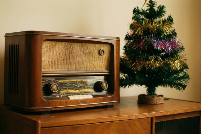 Kerstgloed van vroeger