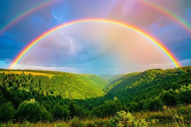 Een regenboog voor je prestatie