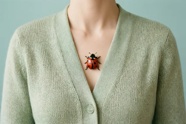 Een broche voor wat geluk