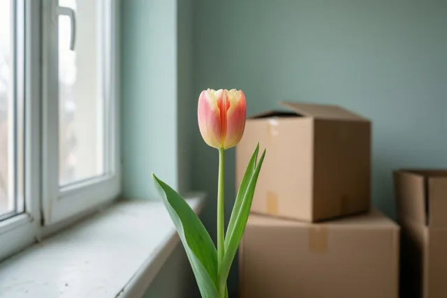 Een bloem voor je nieuwe begin