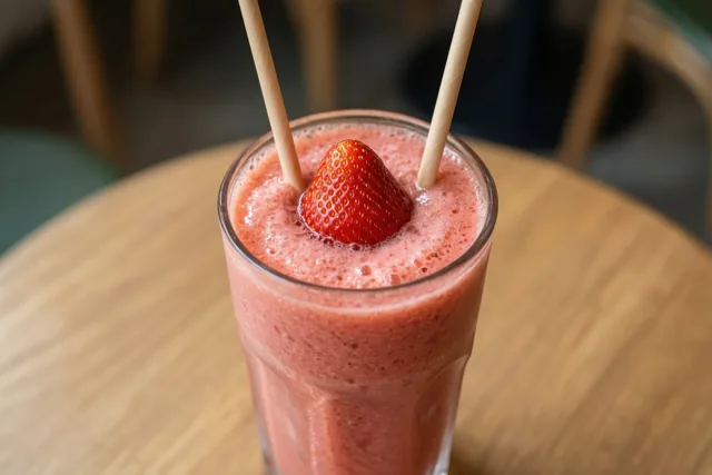 Een milkshake met mijn maat