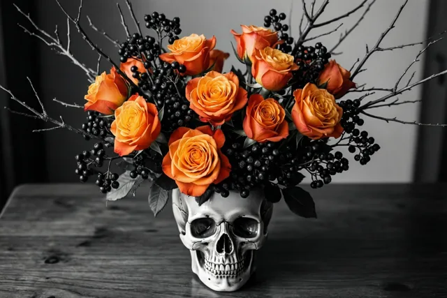 Rozen voor een griezelvriend