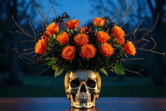 Bloemen voor het schemeruur