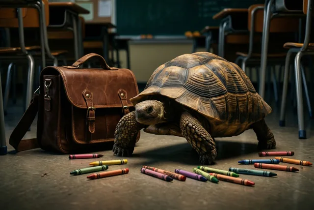 Schildpaddankje voor al je geduld