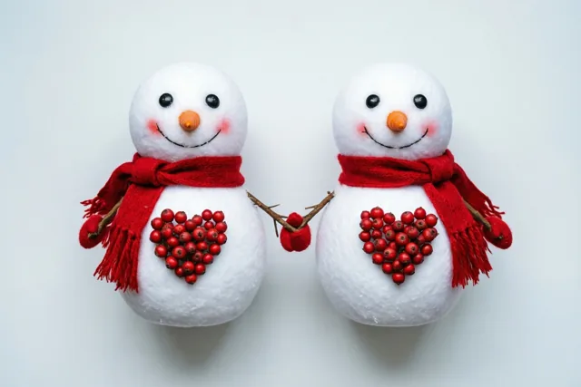 Twee sneeuwmannen, één liefde