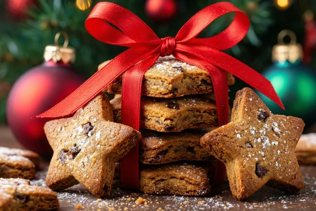 Zoete sterren voor Kerst