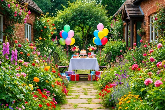 Jouw feest achter het tuinpad