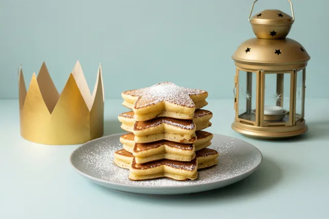 Een kroontje bij de pannenkoeken