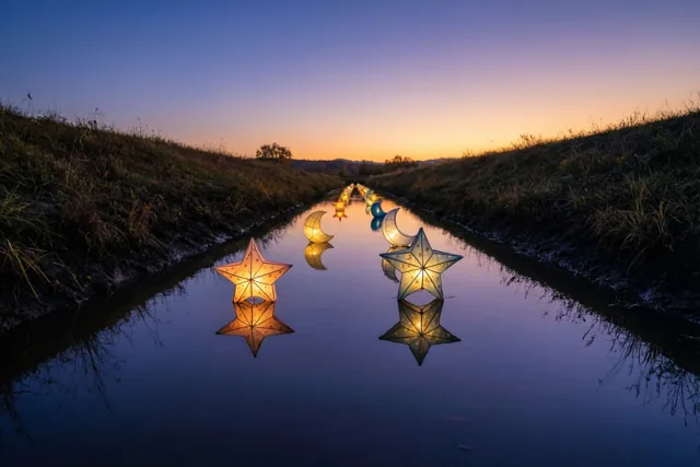 Lichtjes tussen dag en nacht