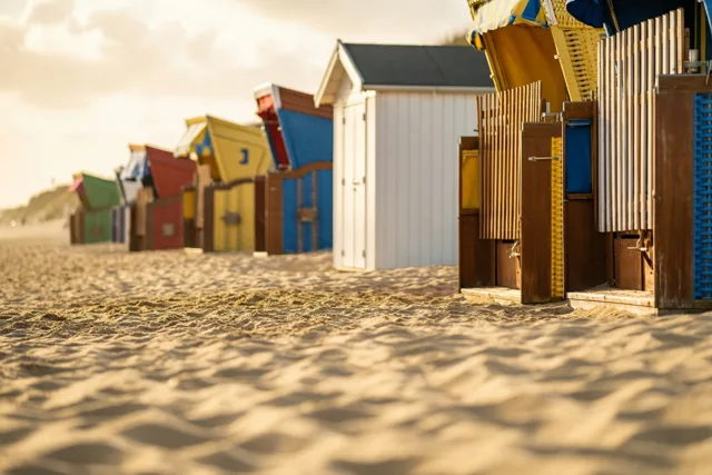 Zachte zomer aan het strand