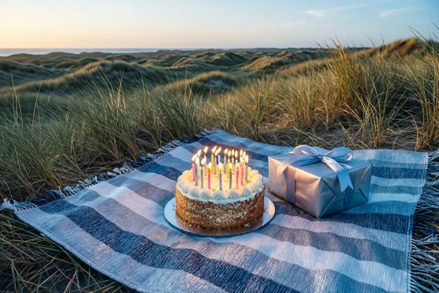 Een duin vol verjaardagswensen