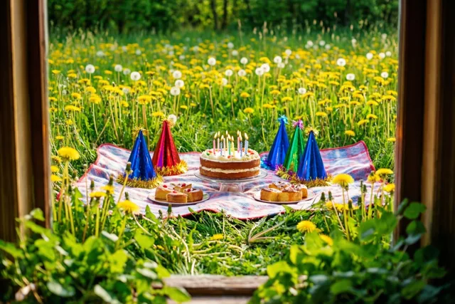 Verjaren tussen de paardenbloemen