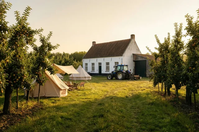 Zomervakantie op de hoeve