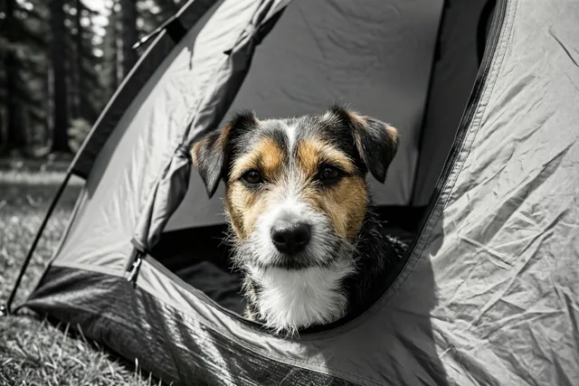 Een hond als kampeermaatje