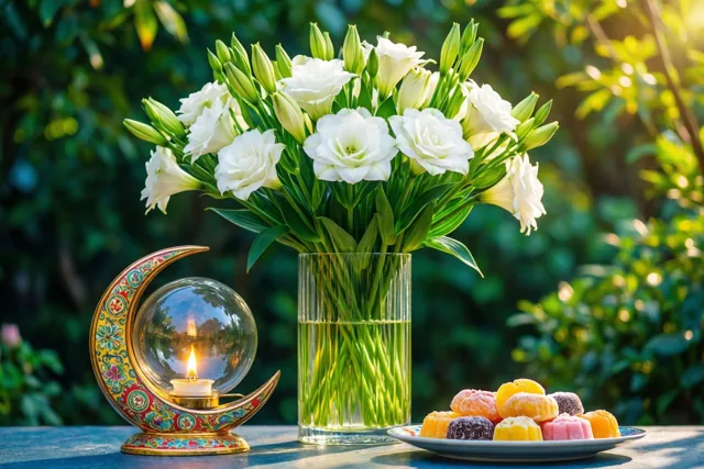 Zonnige bloemen voor het Suikerfeest