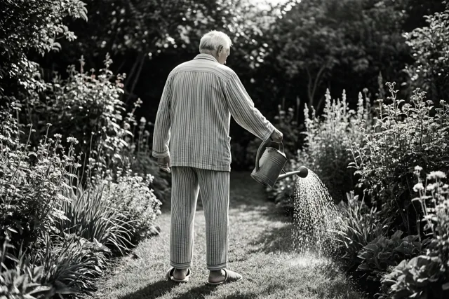 Geen das, wel dorstige planten