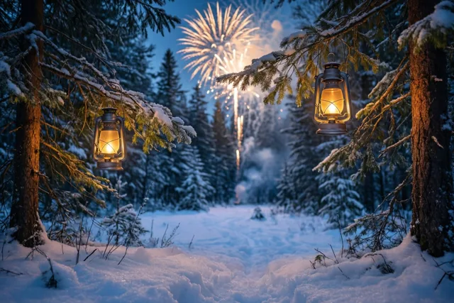 Twee lichtjes voor jouw nieuwjaar