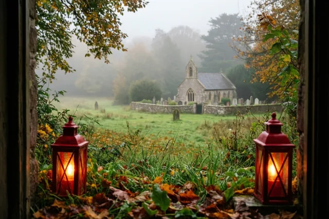 Twee lichtjes in de herfst