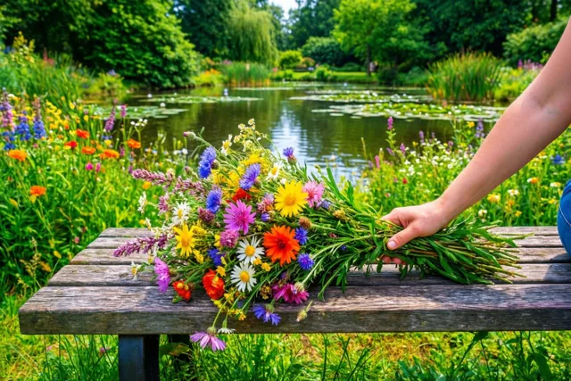 Veldbloemen om sorry te zeggen