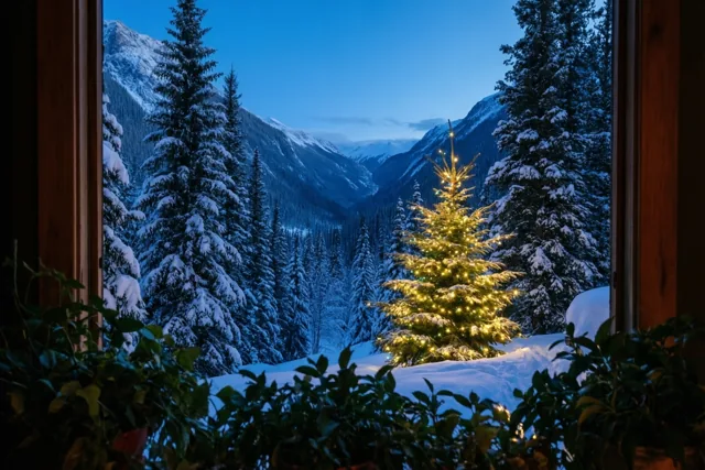 Een vallei vol kerststilte