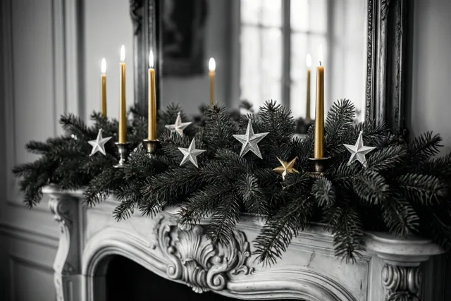 Een klassieke kerstgloed