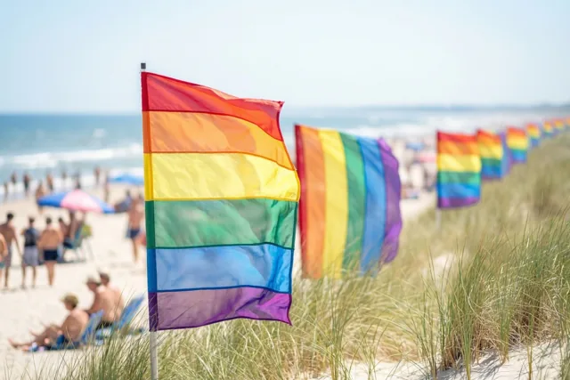 Zomerkleuren aan zee