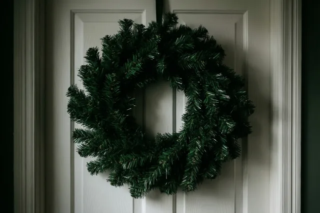 Kerst begint aan de deur