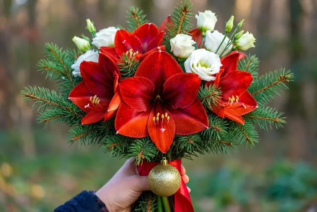 Een kerstboeket voor jou