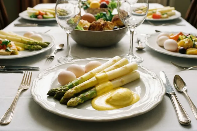 Asperges voor het paasfeest