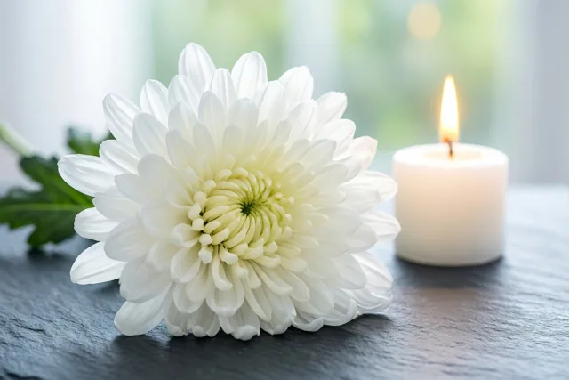 Een bloem voor wie ontbreekt