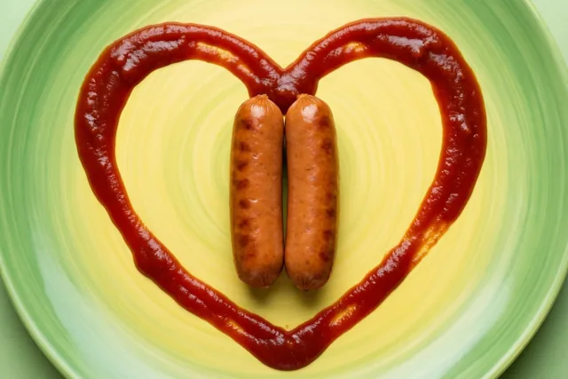 Liefde met een streepje ketchup