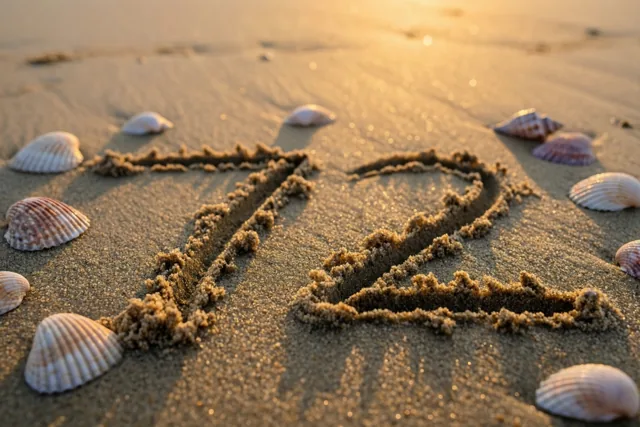 Gouden strandwensen voor 72