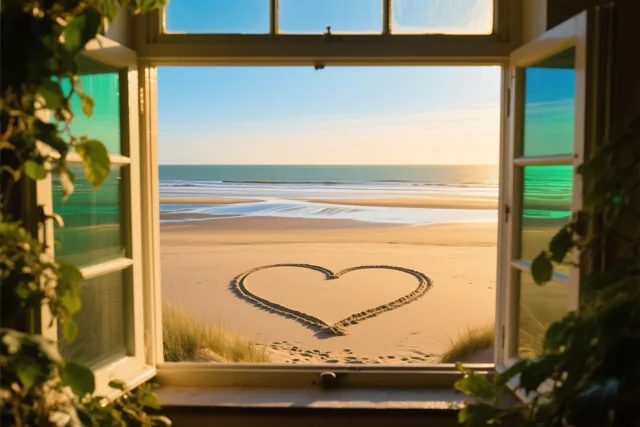Een hart vol dank aan zee
