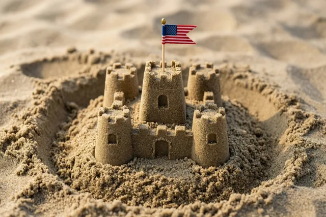 Grootse plannen in het zand